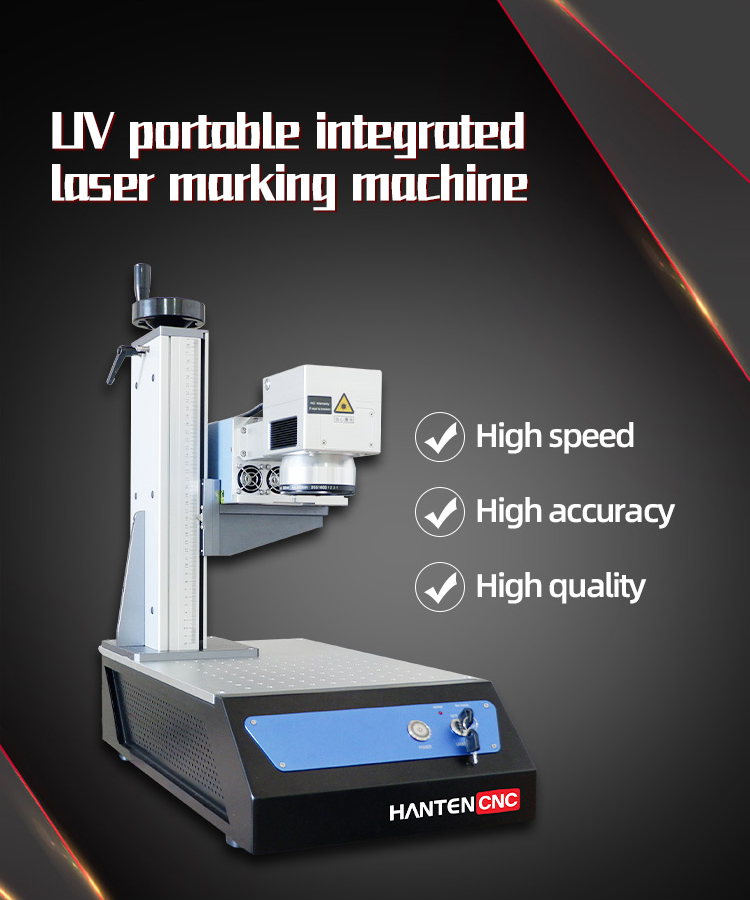 3W Uv Laser Marking Machine 5W UV Printing PVC Engraving,for Glass Ceramic Plastic